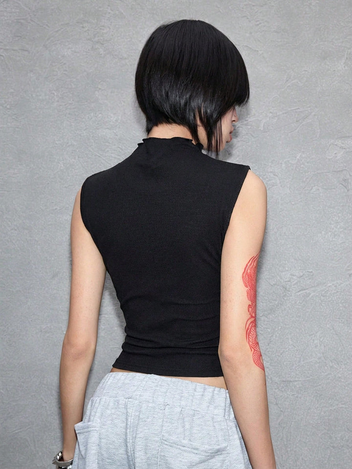 Top SHEIN, negru
