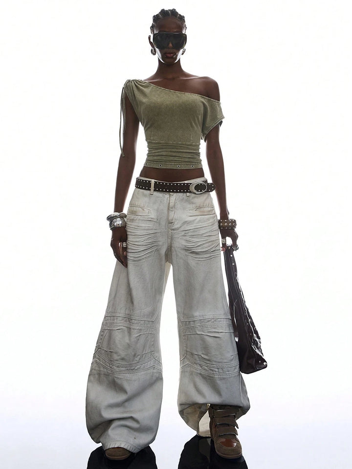 Top SHEIN, verde
