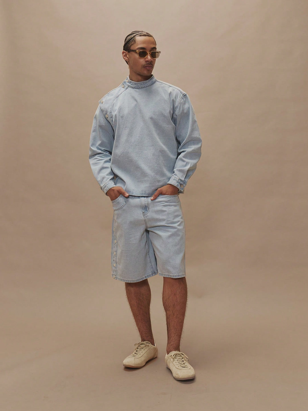 Jeans SHEIN, albastru