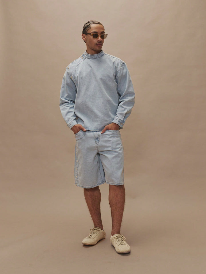 Jeans SHEIN, albastru