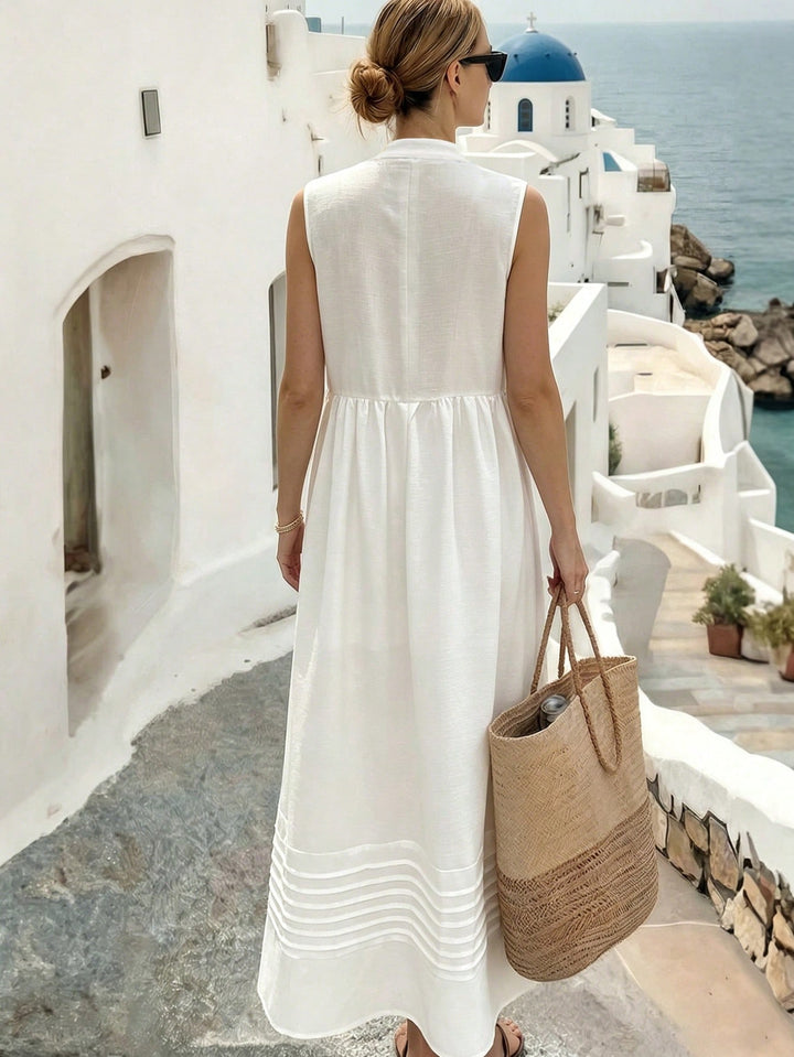 Rochie maxi SHEIN, alb