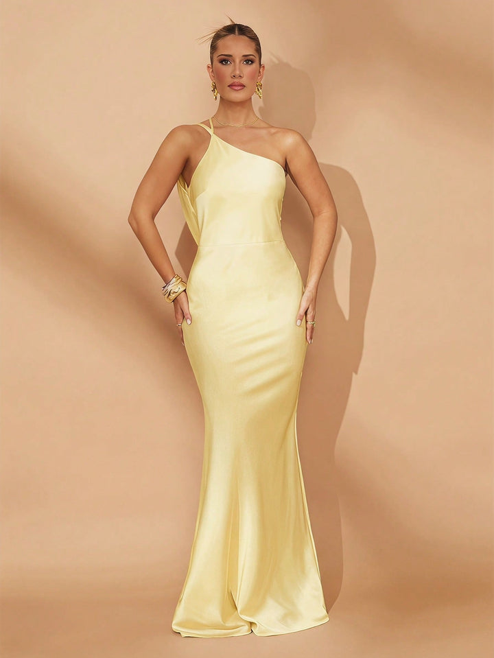 Rochie maxi SHEIN, galben
