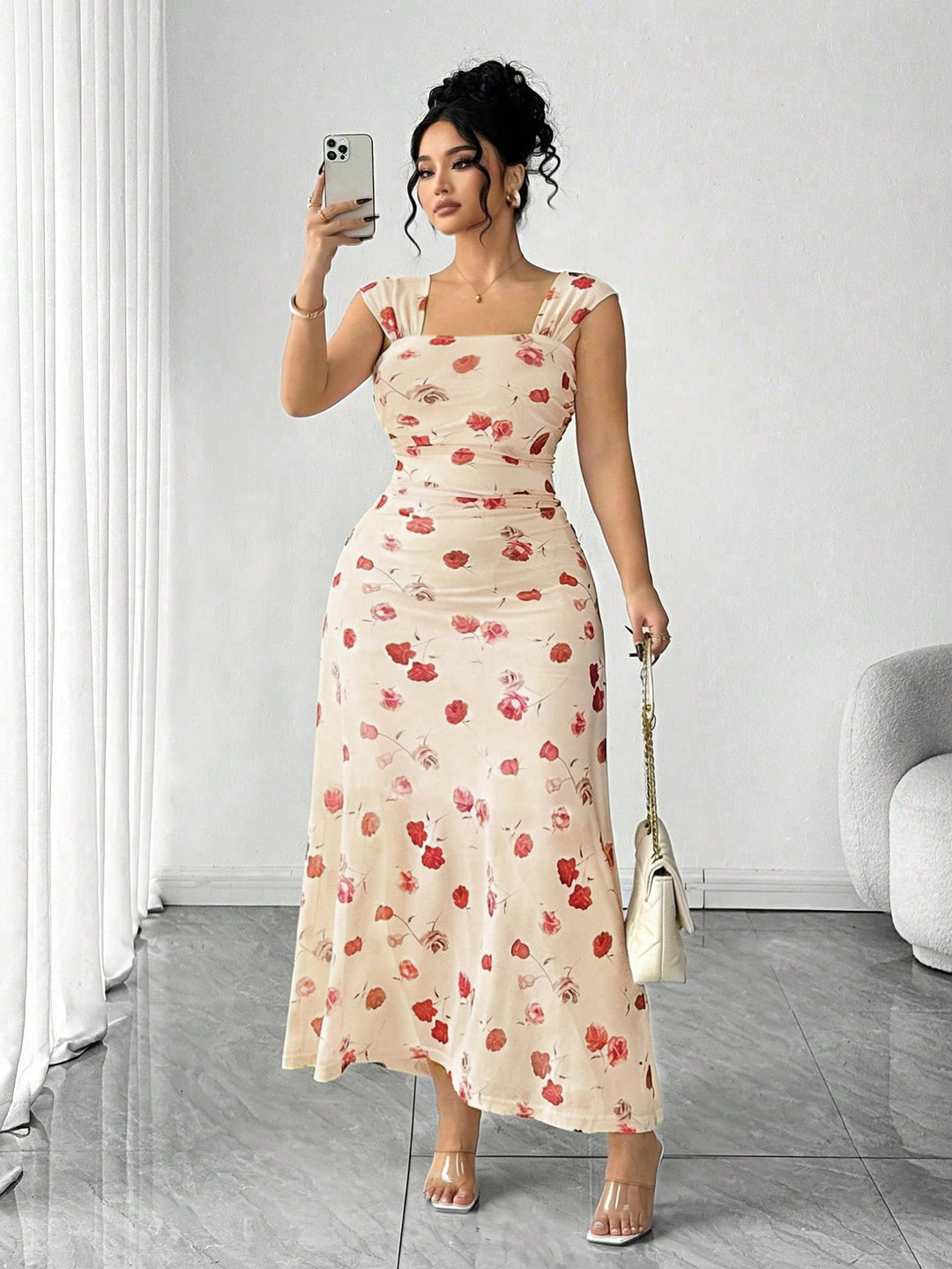 Rochie SHEIN, bej