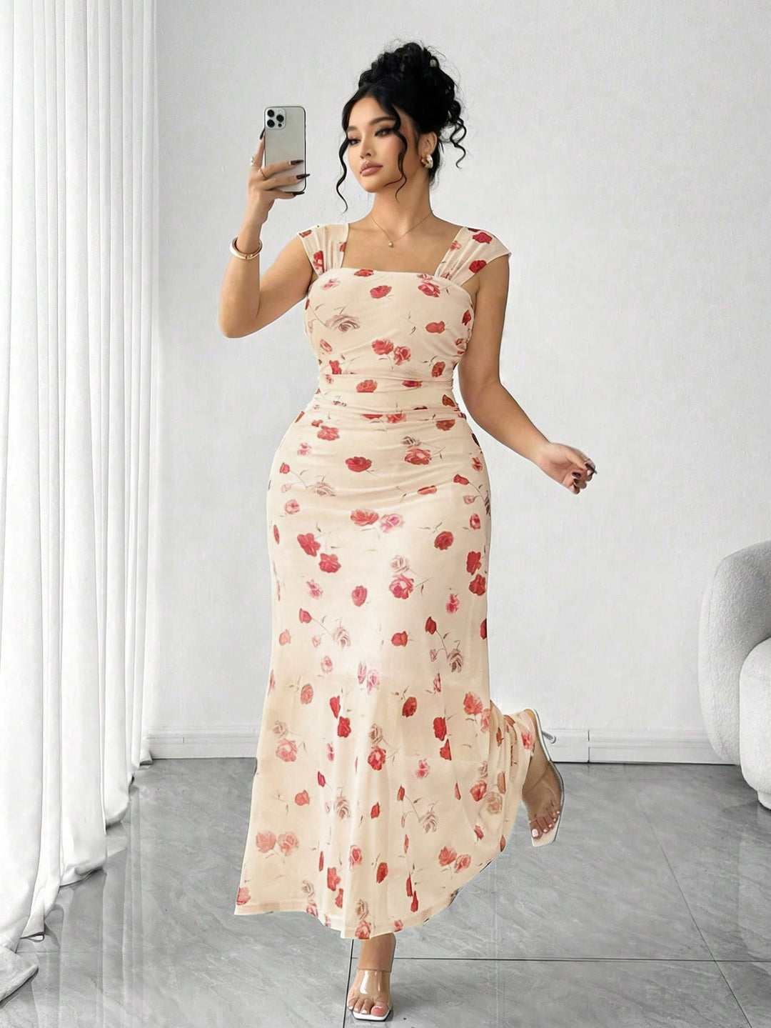 Rochie SHEIN, bej