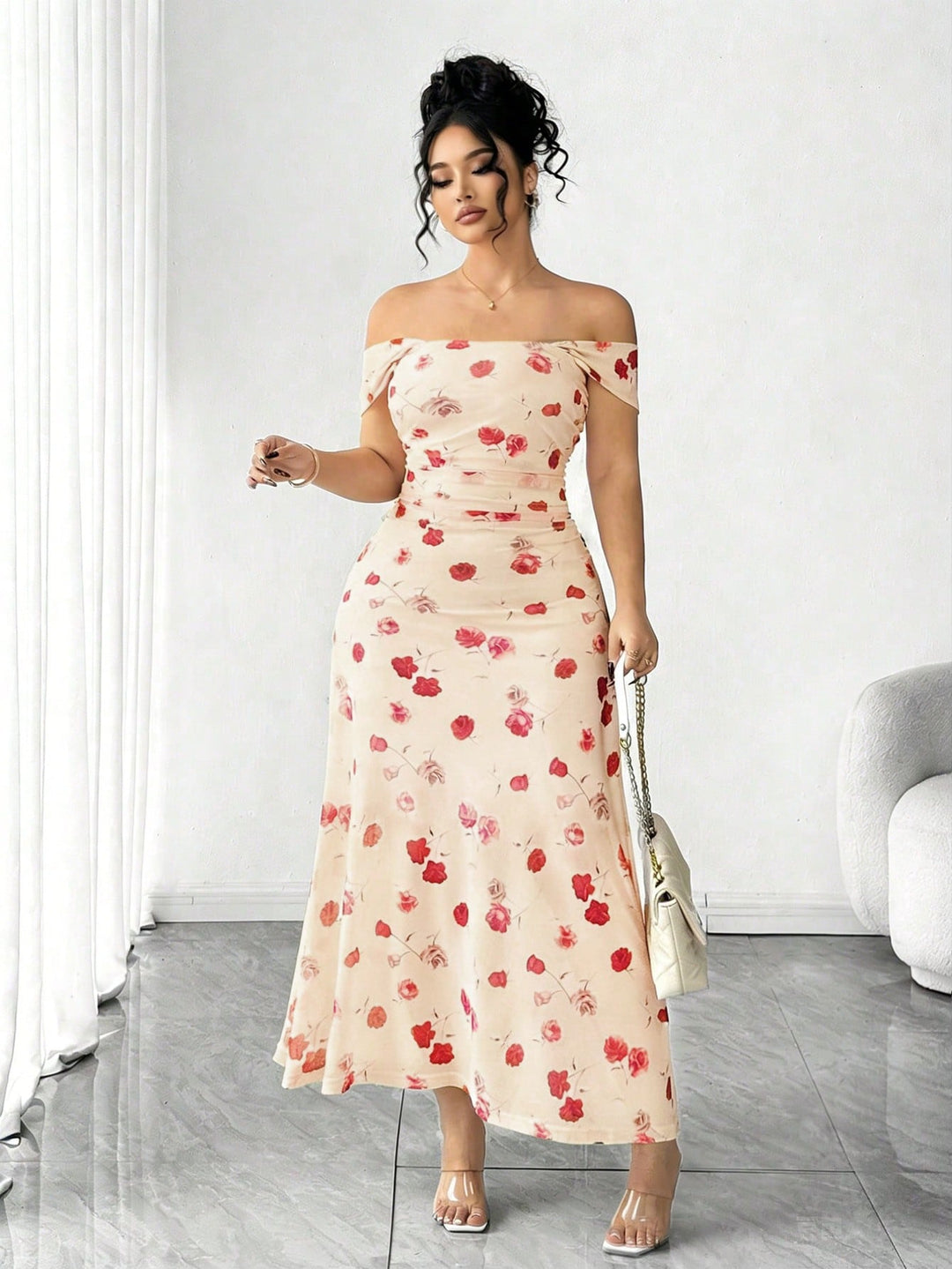 Rochie SHEIN, bej