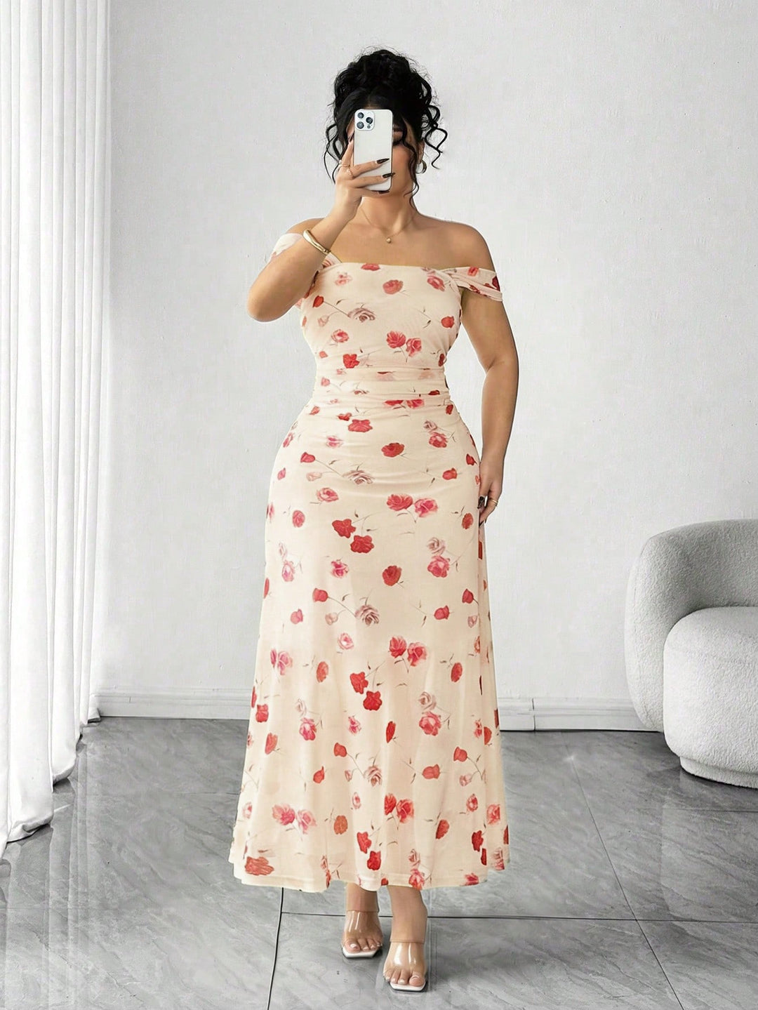 Rochie SHEIN, bej