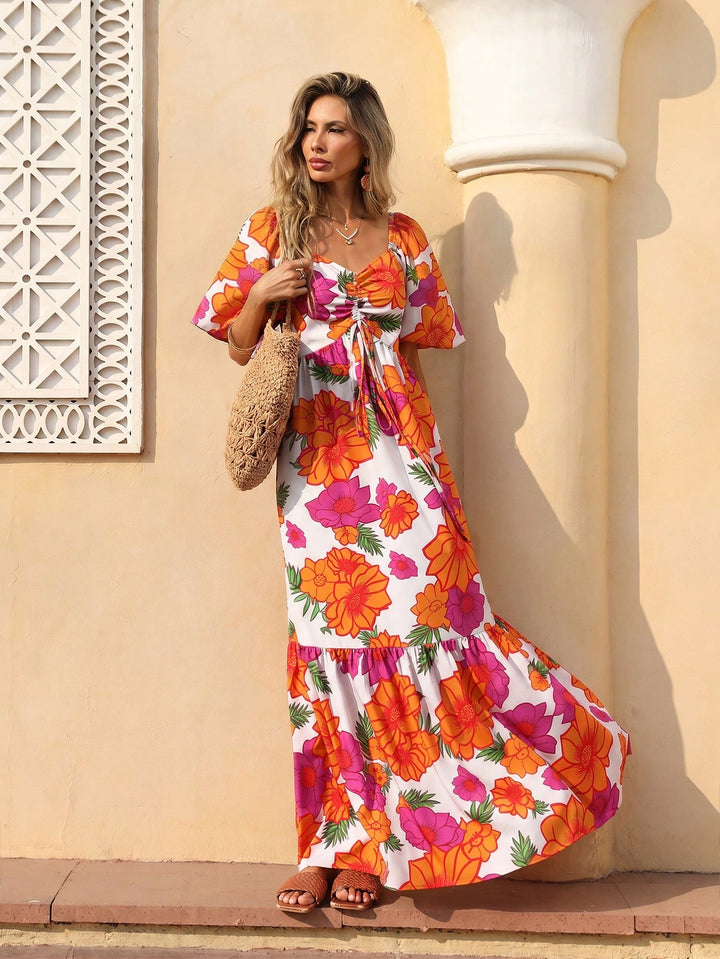 Rochie maxi SHEIN, alb