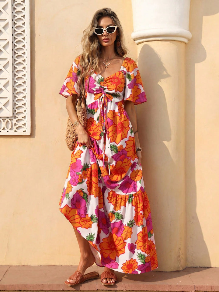 Rochie maxi SHEIN, alb