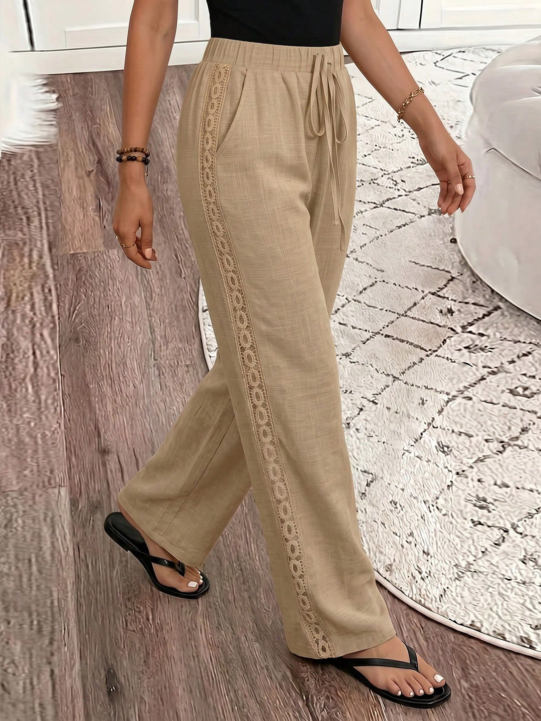 Pantaloni SHEIN, kaki