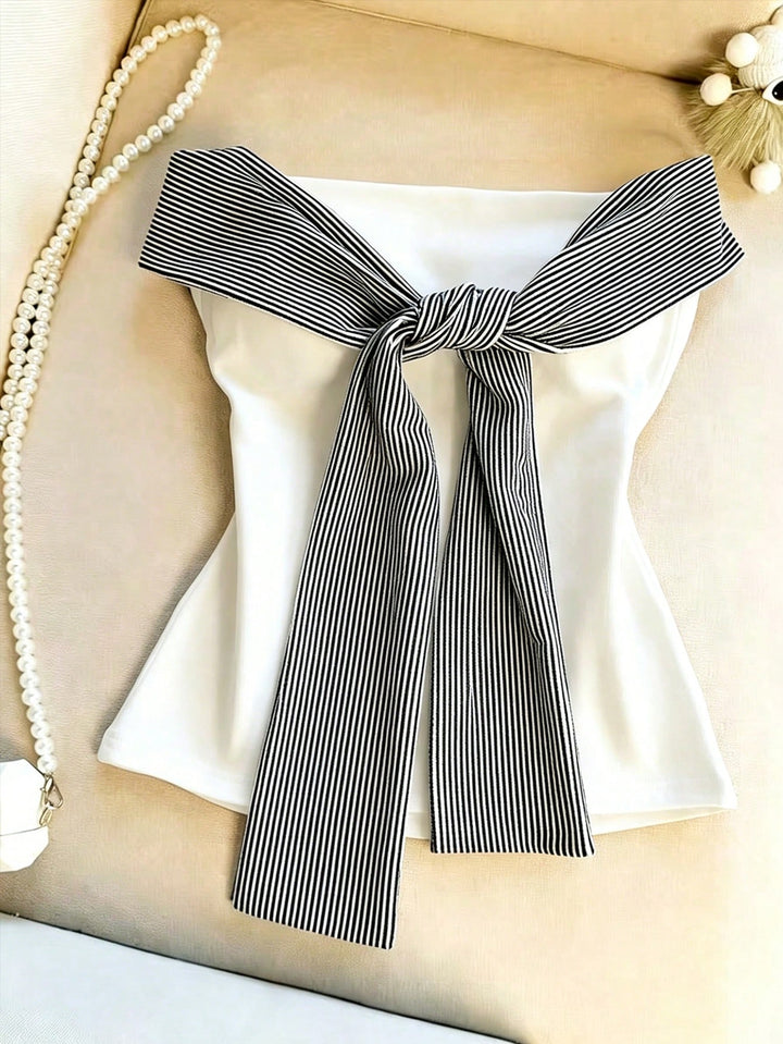 Top SHEIN, alb