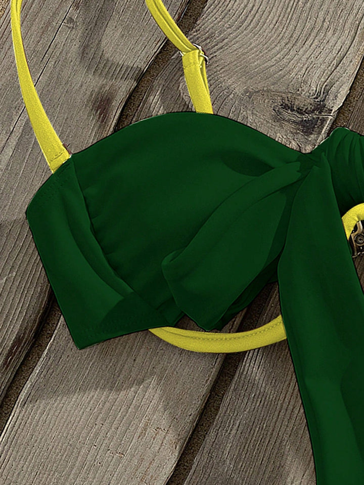 Set bikini SHEIN, verde