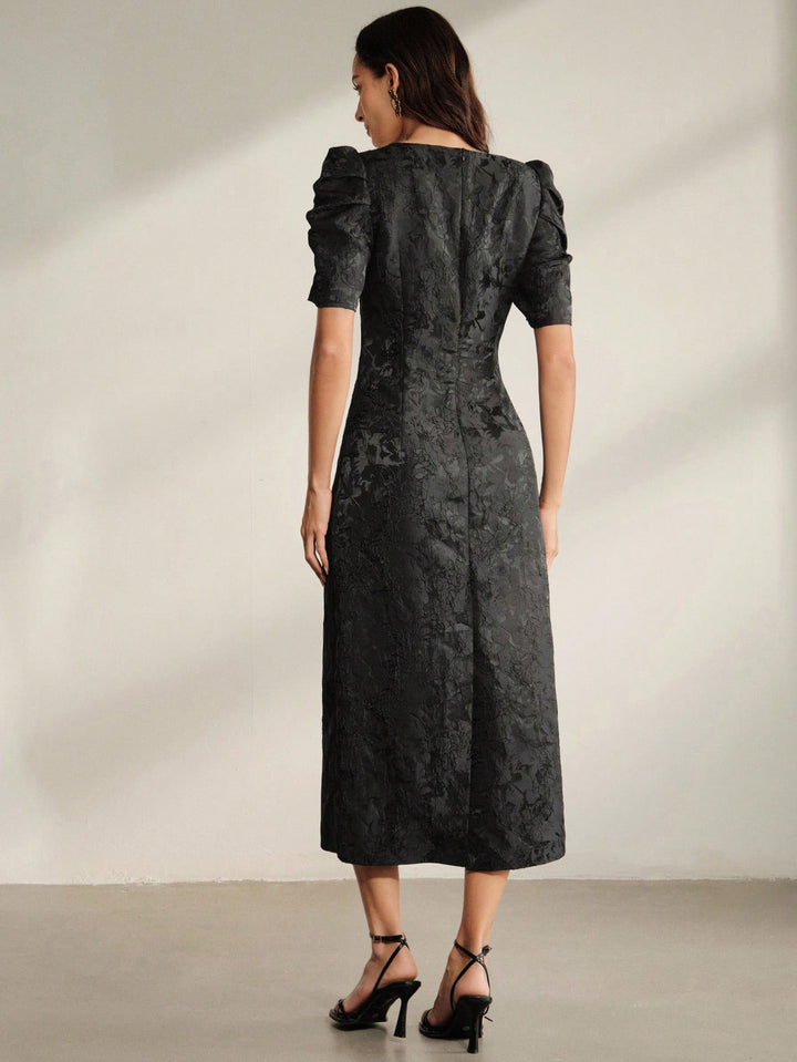 Rochie maxi SHEIN, negru