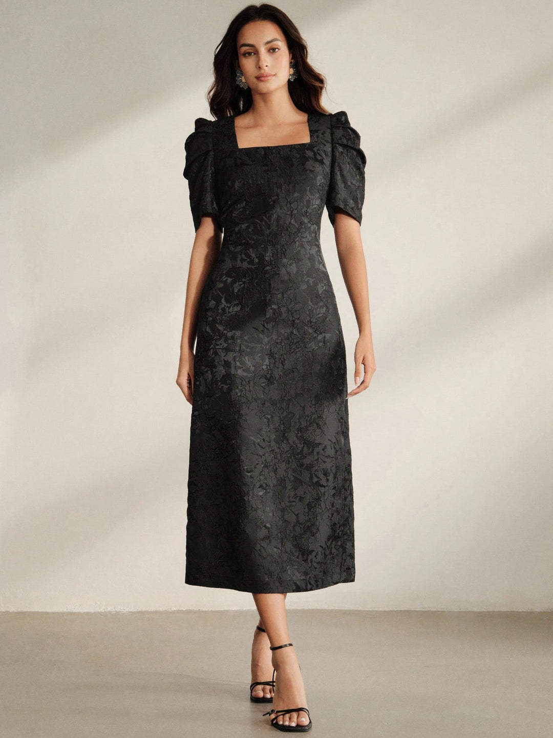Rochie maxi SHEIN, negru