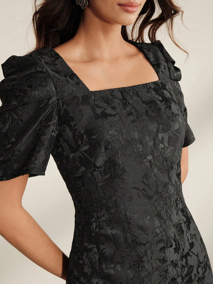 Rochie maxi SHEIN, negru