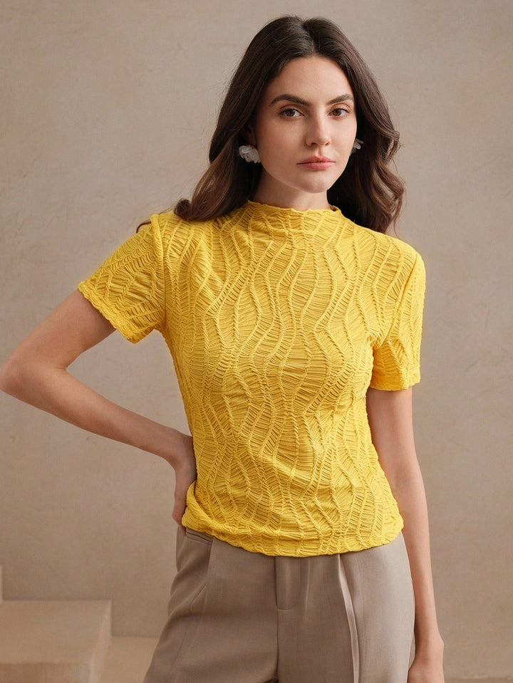 Tricou SHEIN, galben