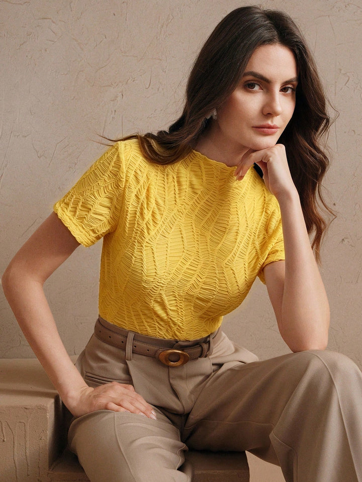 Tricou SHEIN, galben