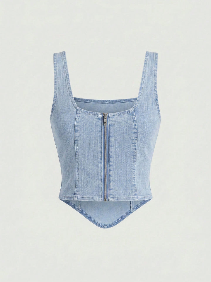 Top SHEIN, albastru