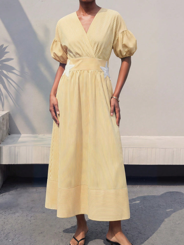 Rochie maxi SHEIN, galben