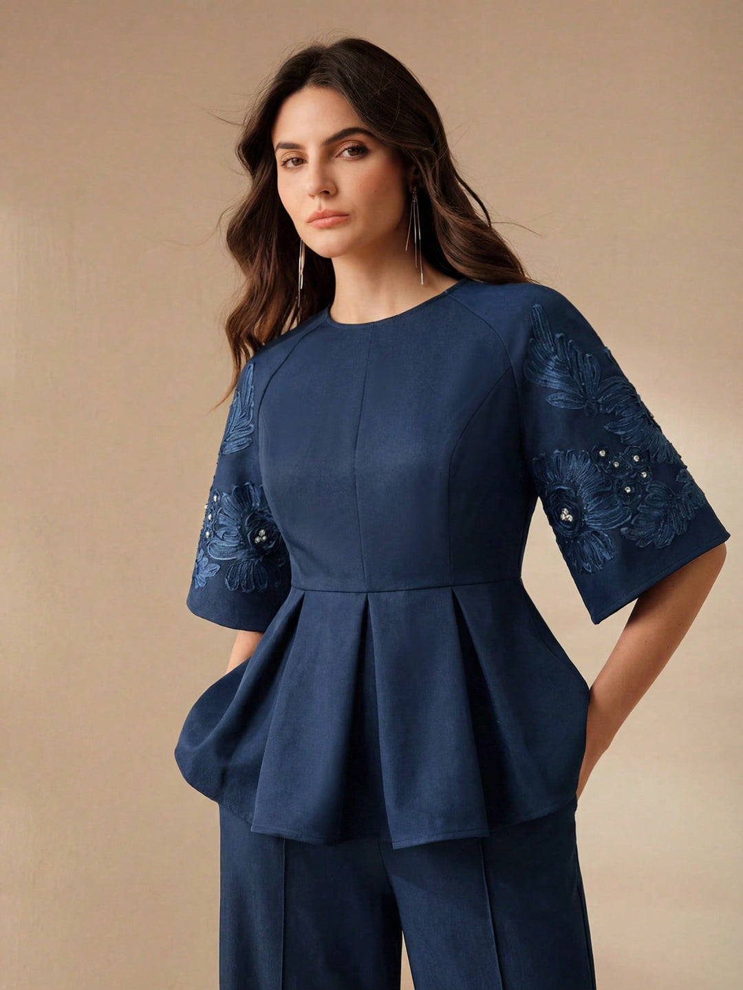 Top SHEIN, albastru