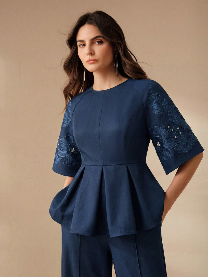 Top SHEIN, albastru