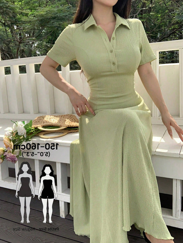 Rochie midi SHEIN, verde