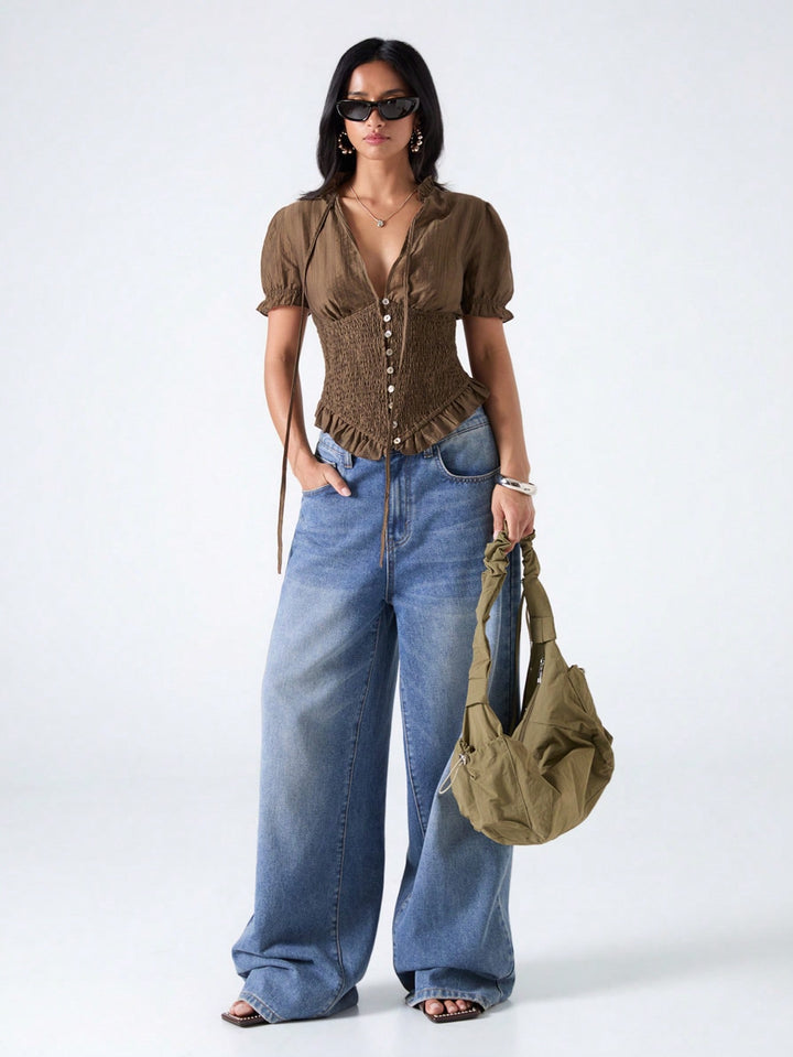 Bluza SHEIN, maro