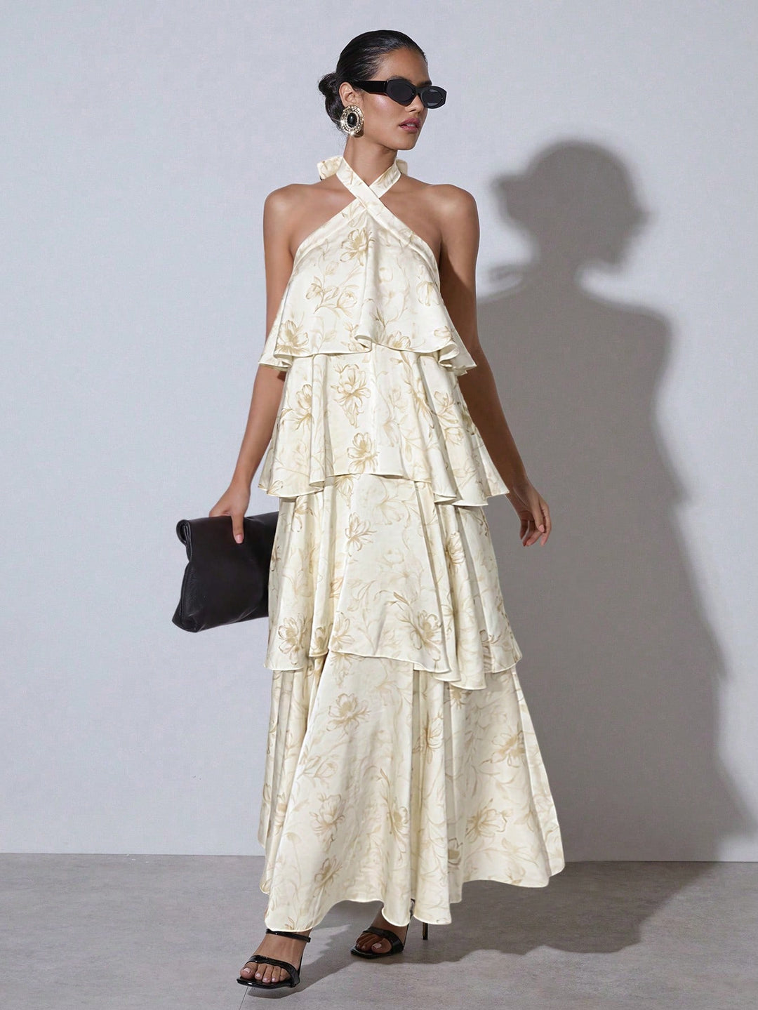 Rochie maxi SHEIN, mix culori