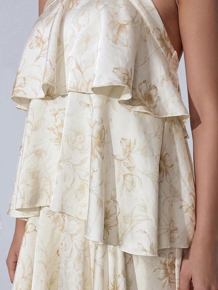 Rochie maxi SHEIN, mix culori