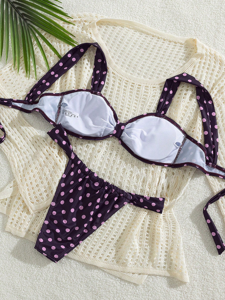 Set bikini SHEIN, mix culori