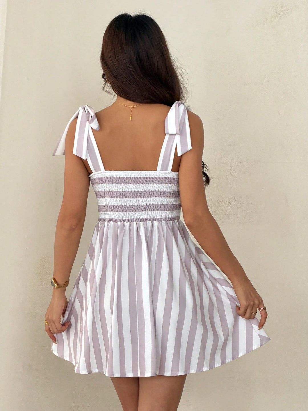 Rochie scurtă SHEIN, kaki