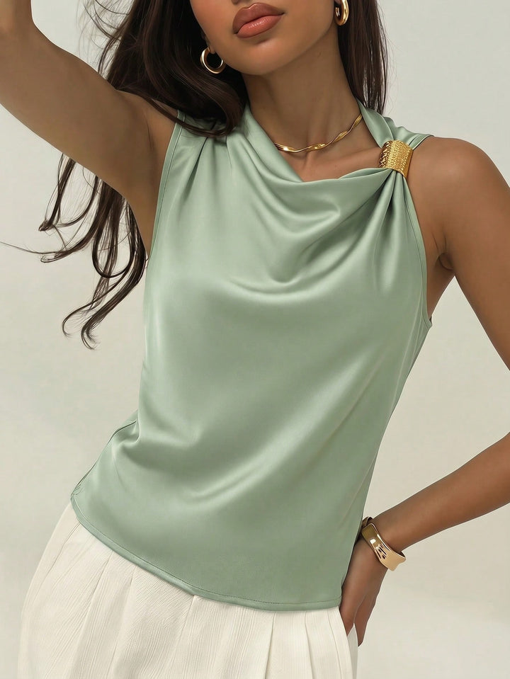 Top SHEIN, verde