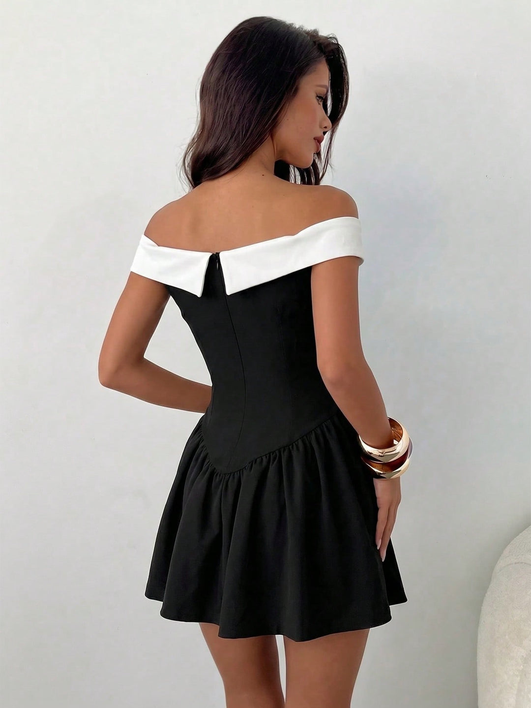 Rochie scurtă SHEIN, negru