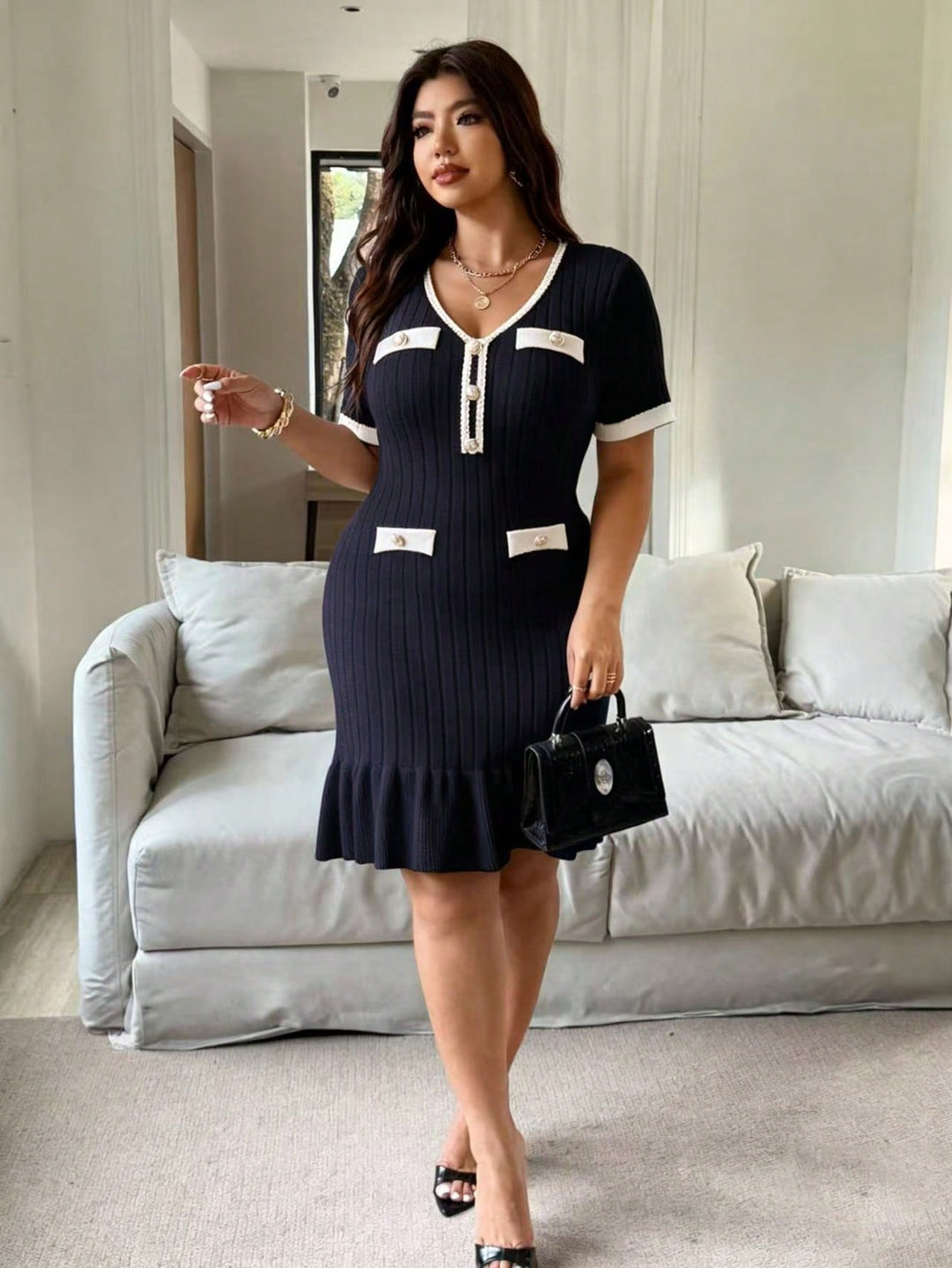 Rochie SHEIN, albastru