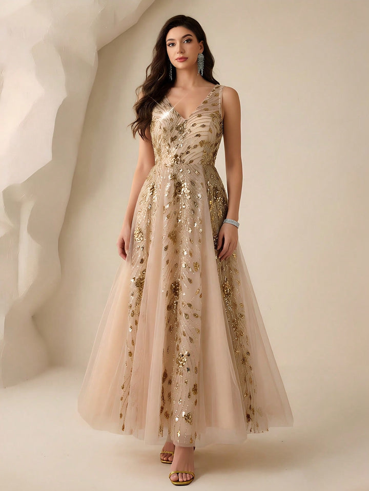 Rochie SHEIN, auriu