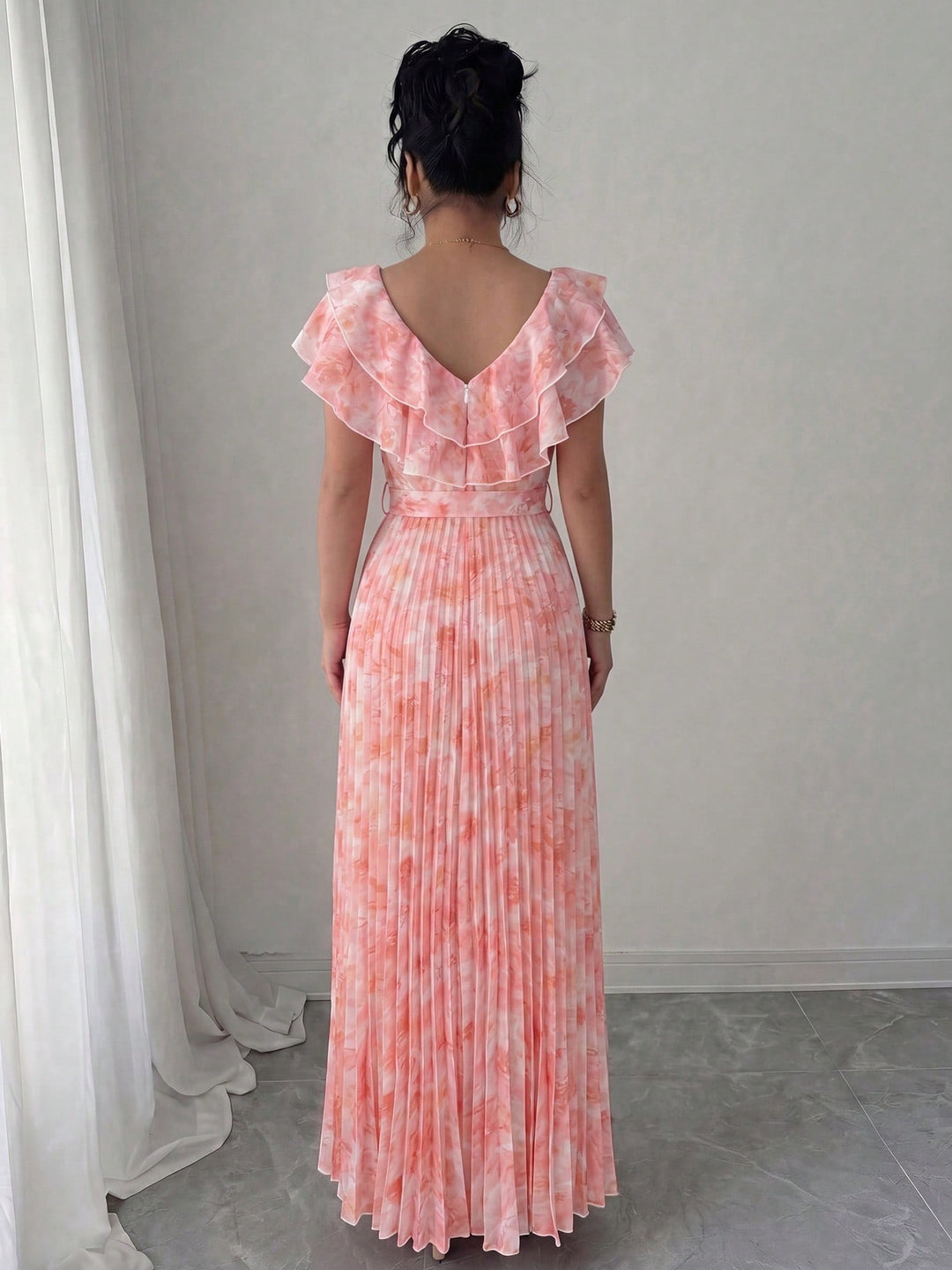 Rochie maxi SHEIN, mix culori