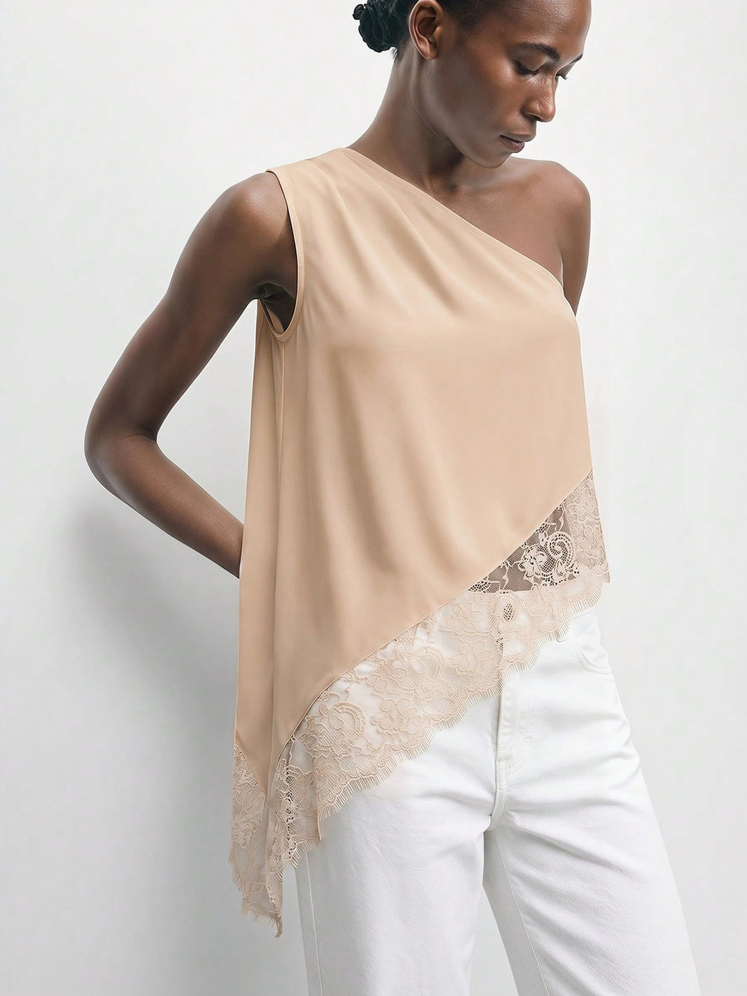 Top SHEIN, portocaliu