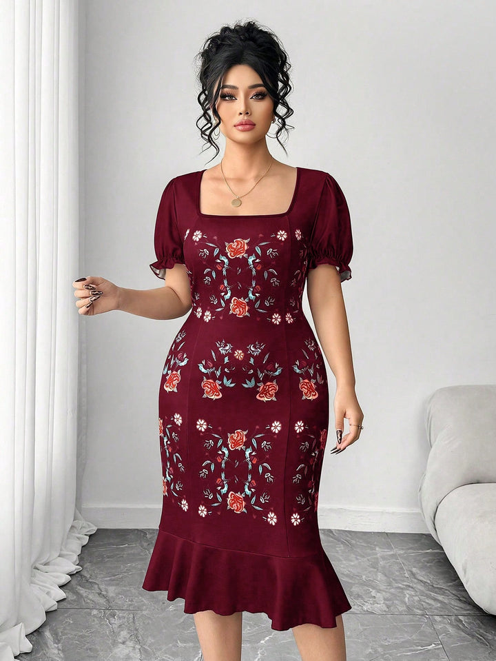 Rochie SHEIN, vișiniu