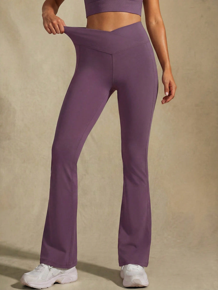 Pantaloni SHEIN, vișiniu