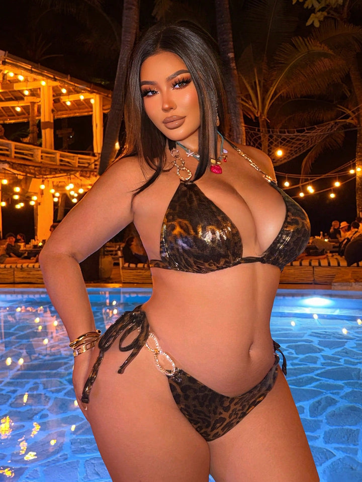 Set bikini de baie SHEIN, mix culori