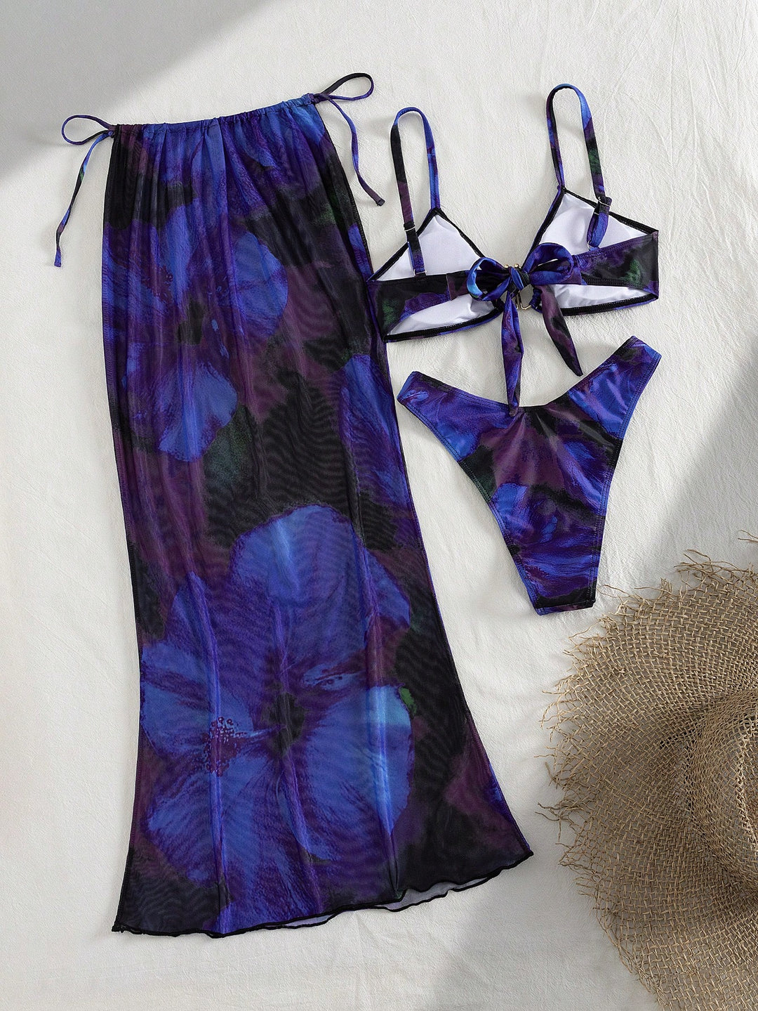 Set bikini SHEIN, albastru