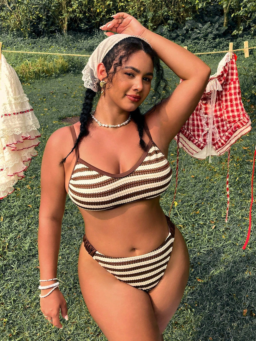 Set bikini de baie SHEIN, mix culori