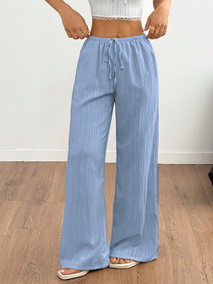 Pantaloni SHEIN, albastru