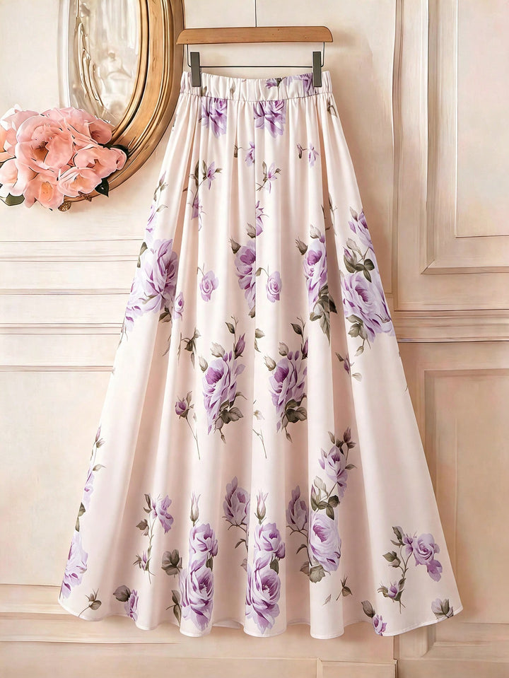 Fustă maxi SHEIN, mix culori