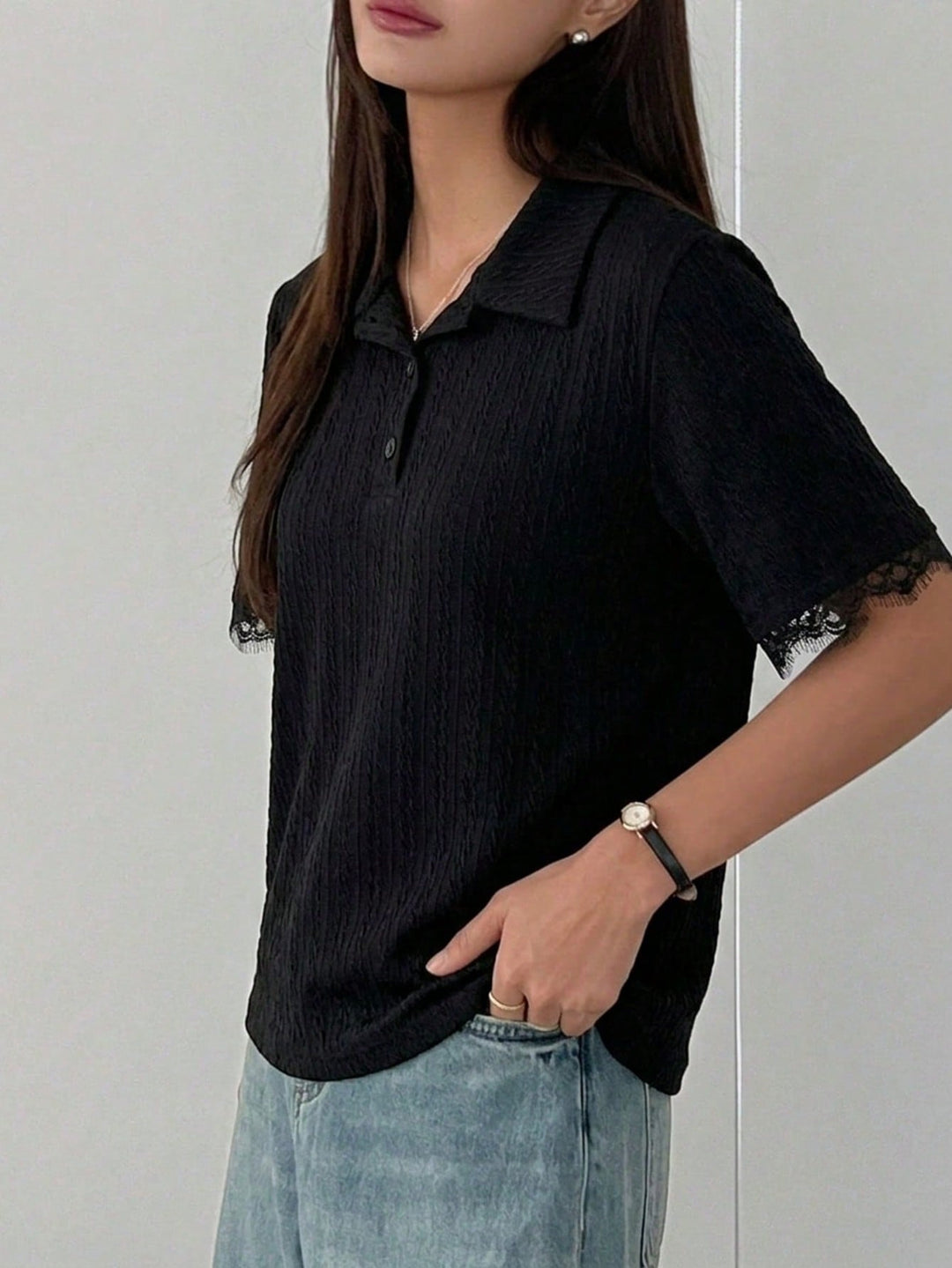 Tricou SHEIN, negru