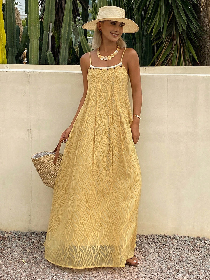 Rochie midi SHEIN, galben