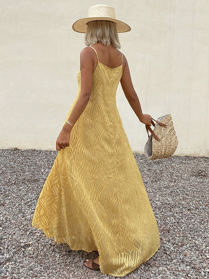 Rochie midi SHEIN, galben