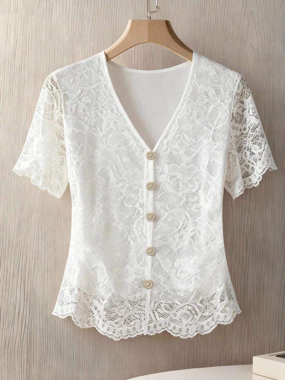 Bluza elegantă SHEIN, alb