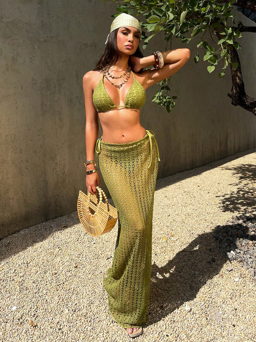 Set bikini SHEIN, verde