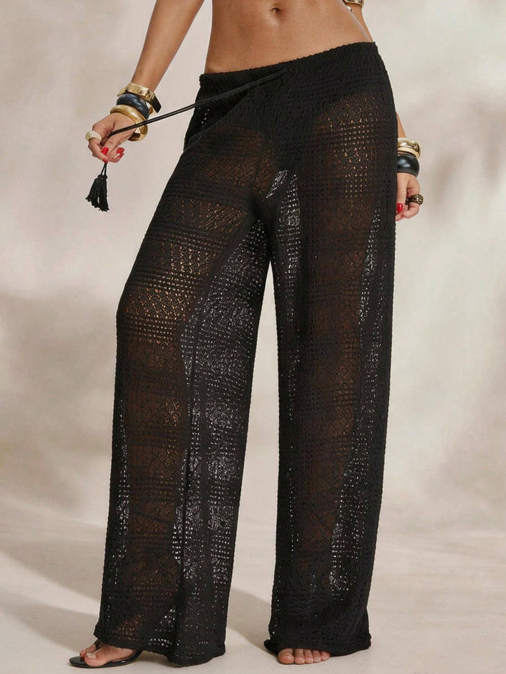 Pantaloni SHEIN, negru