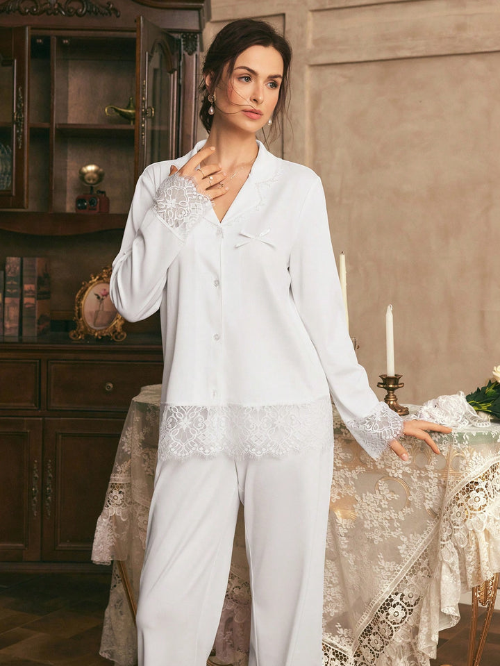 Pijama SHEIN, alb